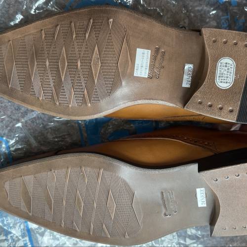 Perfect Suit FActory 100%全新日本製西裝啡色皮鞋