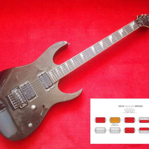 Ibanez RGT42DX neck-through-body mahogany body guitar 電結他