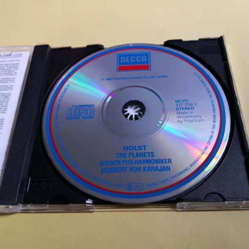 Holst THE PLANETS 西德銀圈版