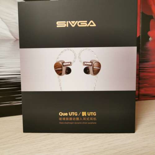 99.9% new SIVGA 鵲Que - UTG平面玻璃膜片耳機