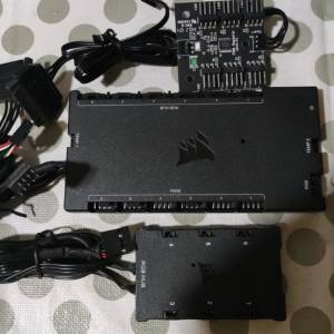 CORSAIR iCUE COMMANDER CORE XT 智慧型 RGB 照明與風扇轉速控制器