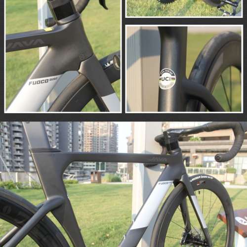 JAVA FUOCO TOP 24S 碟剎 碳纖維公路車 送水架前後蛙燈