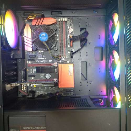 1STPLAYER V3-B Fire Dancing Gaming Case, 4 x 120mm 彩燈風扇