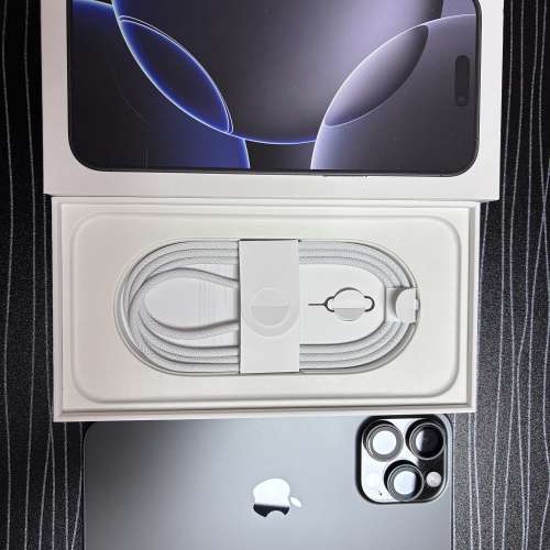 99% 新iPhone 16 Pro Max 256GB 黑色鈦金屬