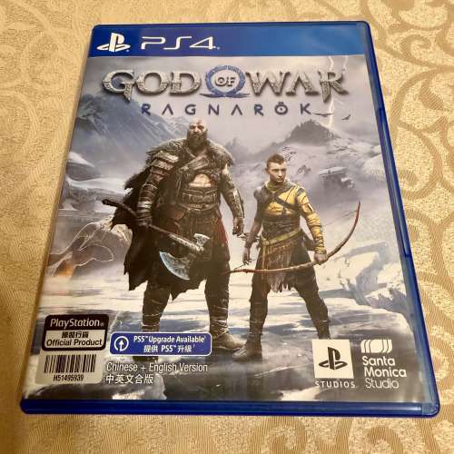 PS4/ PS5 game  行貨 God of War Ragnarok  戰神 諸神黃昏