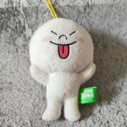 90%NEW LINE FRIENDS MOON 吊飾 公仔