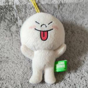 90%NEW LINE FRIENDS MOON 吊飾 公仔