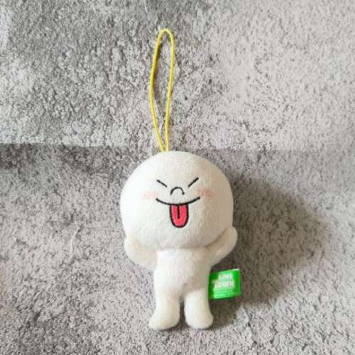 90%NEW LINE FRIENDS MOON 吊飾 公仔