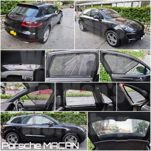 MACAN 全車磁石濾光窗網太陽擋