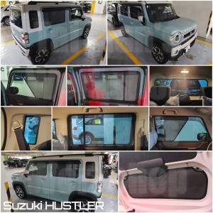Suzuki HUSLTER 全車磁石濾光窗網太陽擋