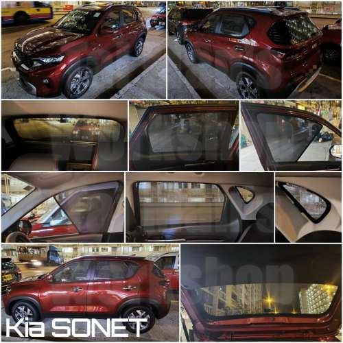 KIA SONET 全車磁石濾光窗網太陽擋