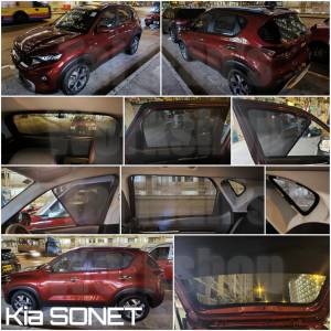 KIA SONET 全車磁石濾光窗網太陽擋