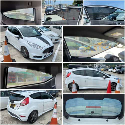 FORD FIESTA 全車磁石濾光窗網太陽擋