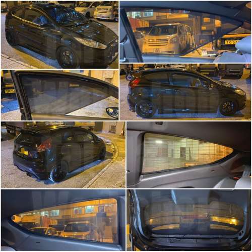 FORD FIESTA 全車磁石濾光窗網太陽擋