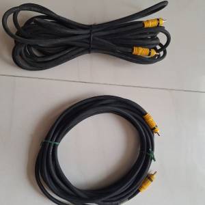 5米 OFC High grade AV cable 
5米長，有2條
每條$30 美孚站交收