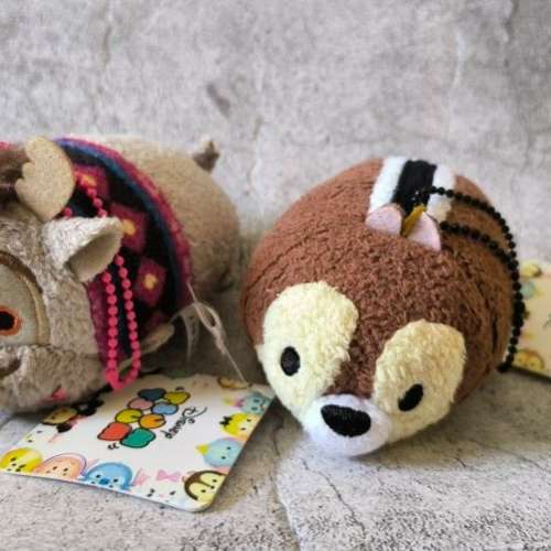 全新 Disney TsumTsum Eeyore Chip 屹耳 匙扣 吊飾 公仔