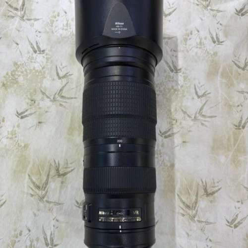 With FTZ1 + Nikon AF-S NIKKOR 200-500mm F5.6E ED VR (Z mount can use)