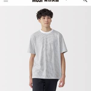 無印良品Muji間條tee