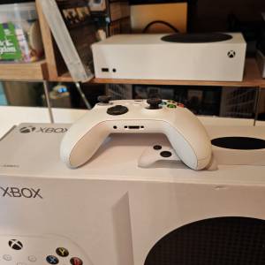 90%新 Xbox Series S 512GB 白色 連兩粒無線代用電