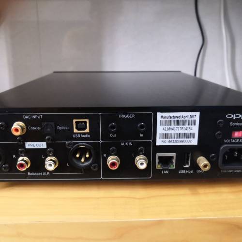 OPPO Sonica USB/DAC解碼器(90%新100%全正常,靓仔靓聲小用)