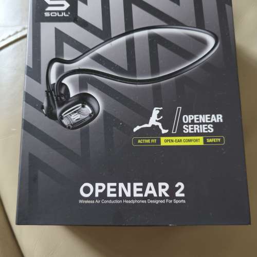100% 全新 未開封 Soul openear 2 運動無線空氣傳導耳機  藍牙BT5.0 IPX 4 防汗