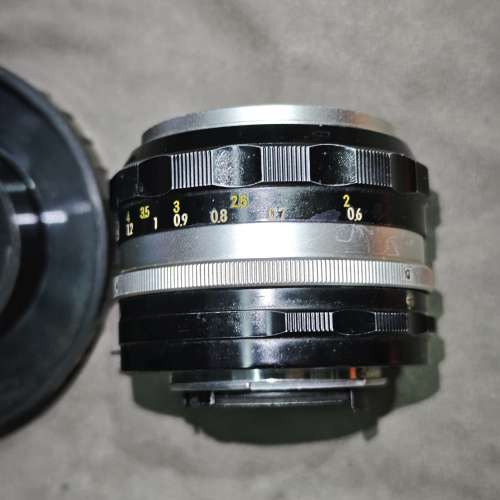 nikon 50/1.4 AUTO Nikkor S NAI 尼康 50mm F1.4 50 80% 鏡片有抹鏡痕跡 有少許霉印...