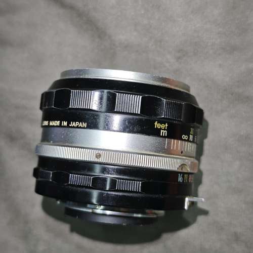 nikon 50/1.4 AUTO Nikkor S NAI 尼康 50mm F1.4 50 80% 鏡片有抹鏡痕跡 有少許霉印...