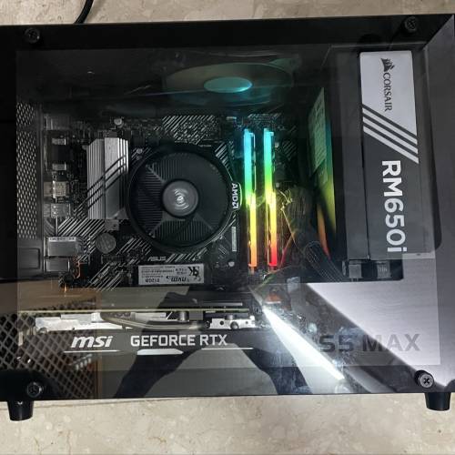 5600x 16gb ram rtx 3060ti 細機箱 接近itx
