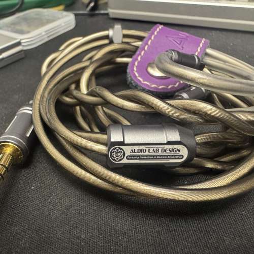 Audio lab design 單晶銅鍍銀 2pins 4.4