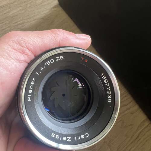 carl zeiss 50mm F1.4  ZE(canon