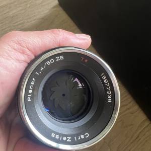 carl zeiss 50mm F1.4  ZE(canon