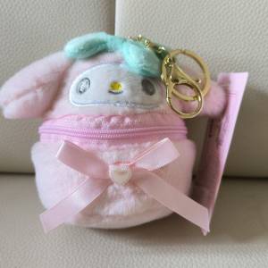 全新 My Melody 銀包仔 散銀包 散紙包 匙扣 吊飾