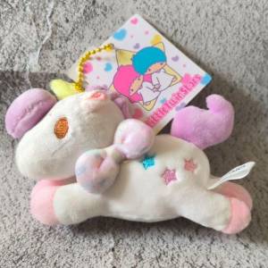 全新 Little Twin Stars Unicorn 獨角獸 匙扣 吊飾