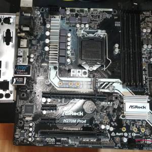 6、7代 H270M Pro4 Micro ATX主版 (正版Window10Home) Socket 1151