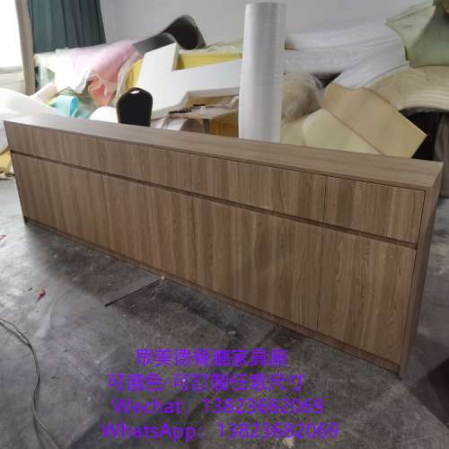 顏色可選尺寸可訂做,餐飲店茶水櫃訂製,餐館餐邊櫃訂製,木紋膠板茶水櫃訂做,港式餐廳...