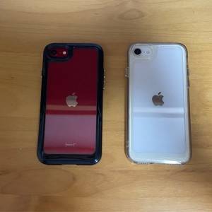 (官方保養)iphone se3 64gb 紅色/白色 電池健康度100%