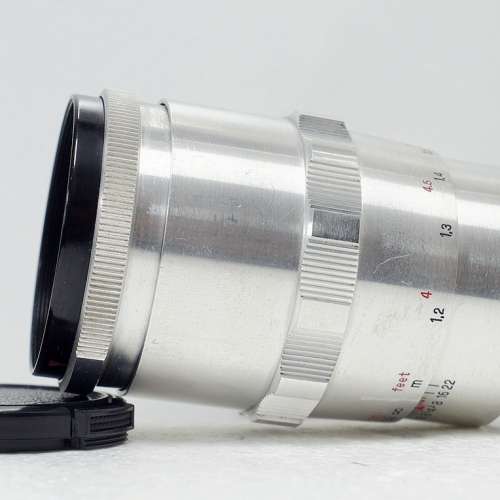 早期白銀 Carl Zeiss Jena 1Q Sonnar 135mm f4 (非常新淨)