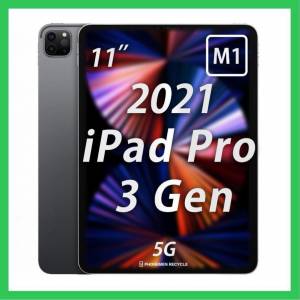 Appl iPad Pro 11”inch 2021 M1 128GB/256GB WiFi / 5G+WiFi $3980up
