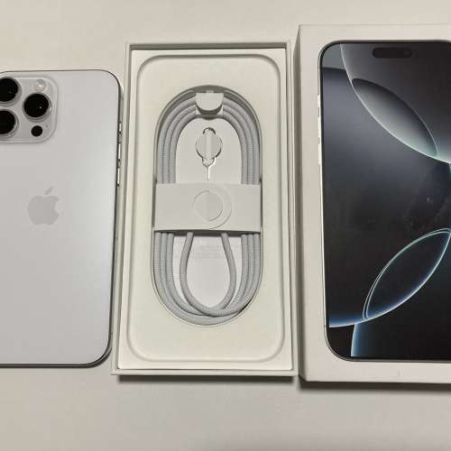 全新 iPhone 16 pro 256gb eSim+實體sim 多色 無鎖  英/澳/日/歐版 一年 AppleCare...