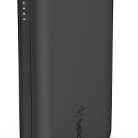 Belkin BoostCharge 3-Port Power Bank 10K + USB-A to USB-C Cable, BPB011bt, 全...