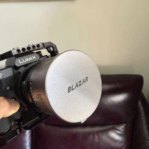 Blazar Remus 45mm T2 Anamorphic Silver  Flare EF + PL mount. (Like New)