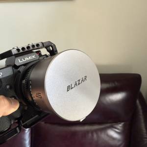 Blazar Remus 45mm T2 Anamorphic Silver  Flare EF + PL mount. (Like New)