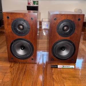 Swan 惠威二路HiFi喇叭 實心胡桃木皮喇叭箱 適合聽人聲
