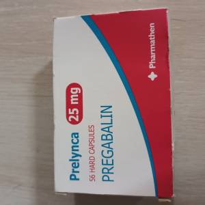 Pregabalin 25mg 止神經痛 有多盒