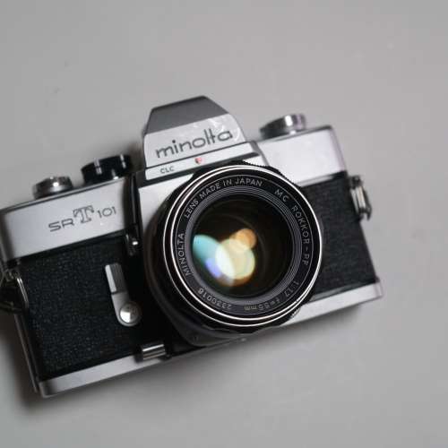 Minolta SRT101 & 55mm F1.7 全機械有測光
