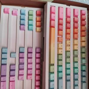 韓度彩虹透光鍵帽 rainbow keycaps