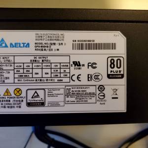 Delta 850W 80+白金牌直出Server 火牛