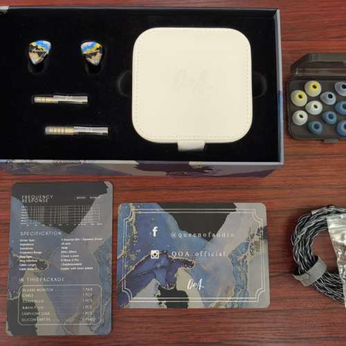 Queen of Audio (QoA) Aviation 一圈三鐵混合入耳式耳機