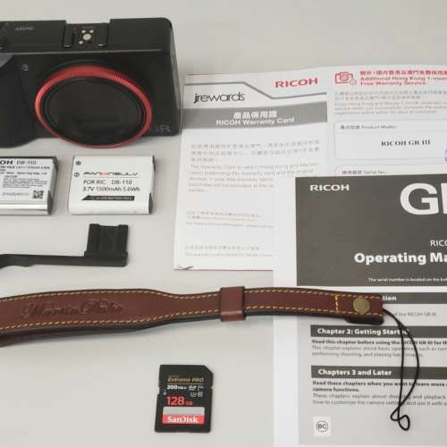 RICOH GR III (GR3 GRIII 基本版 數碼相機) - 香港行貨，送額外配件
