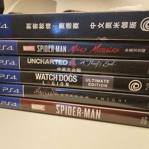PS4+手制+5隻遊戲